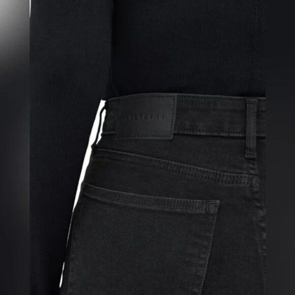 NWT‎ Everlane Women's 25 Crop The Curvy Way-High Skinny Stretch Jean Ash Black - Picture 6 of 14